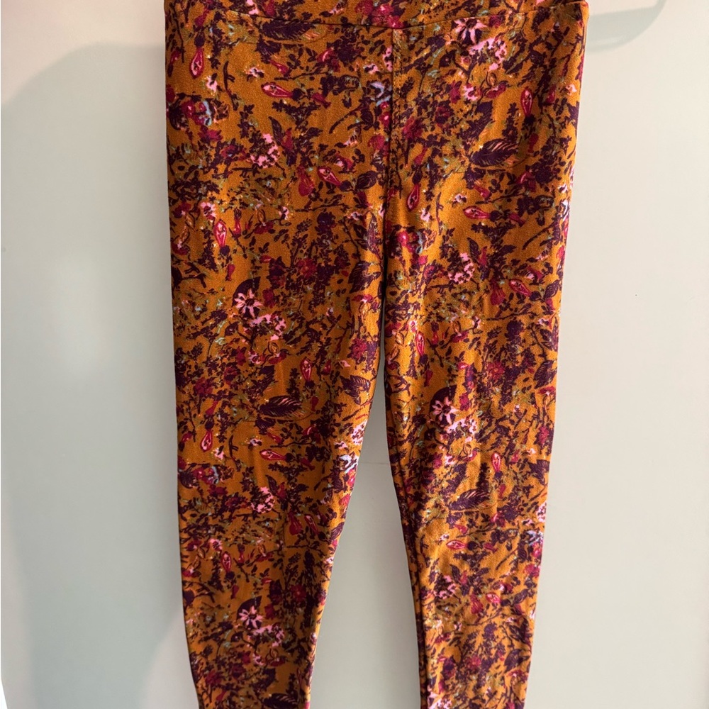 LuLaRoe Kids Leggings - Multicolor Floral
